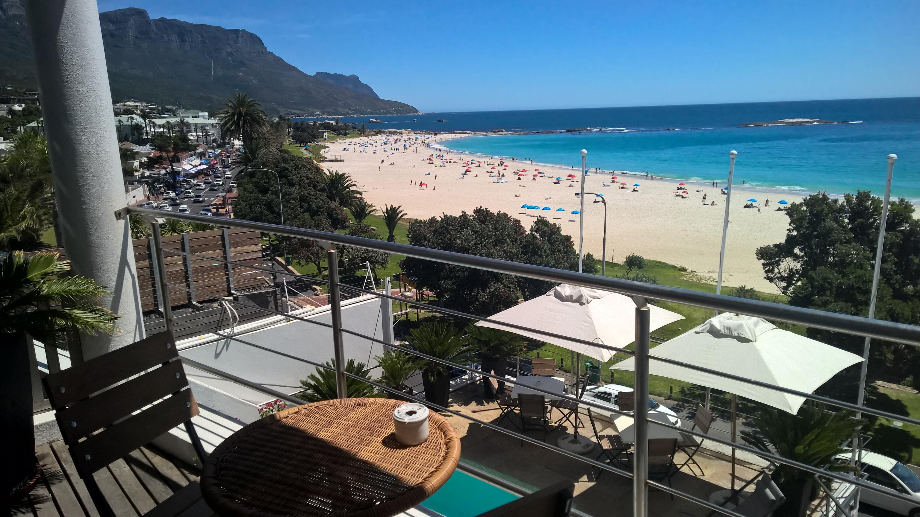 קייפטאון Sea Castle Hotel Camps Bay מראה חיצוני תמונה