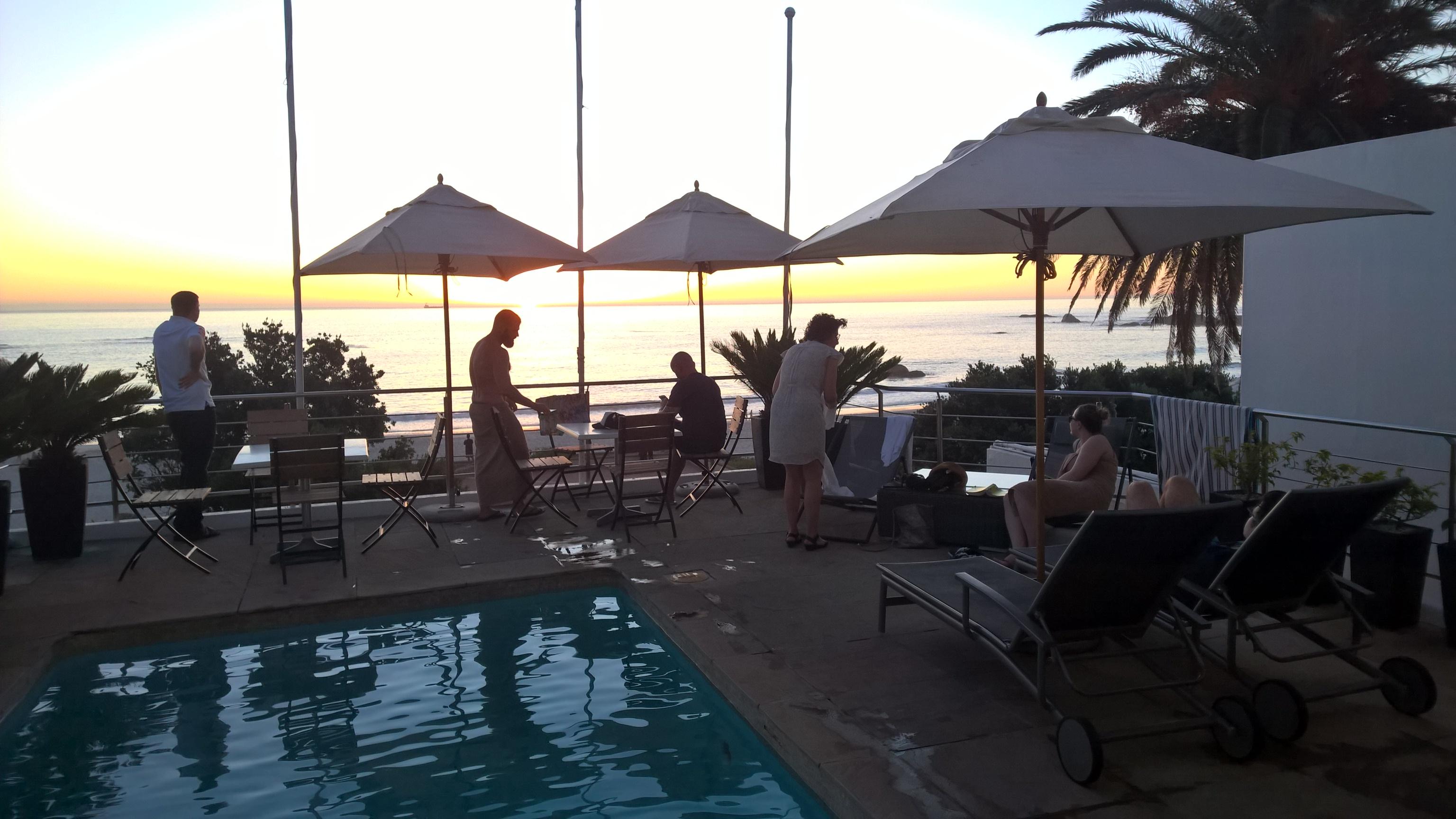 קייפטאון Sea Castle Hotel Camps Bay מראה חיצוני תמונה